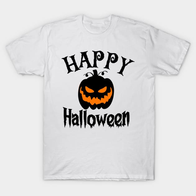 Happy Halloween T-Shirt by VekiStore